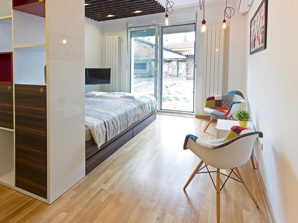 The Boutique Apartment Belgrado Habitación foto